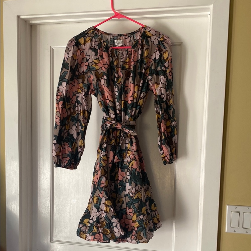 Floral Long Sleeve Dress